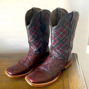 Leather Cowboy Boots